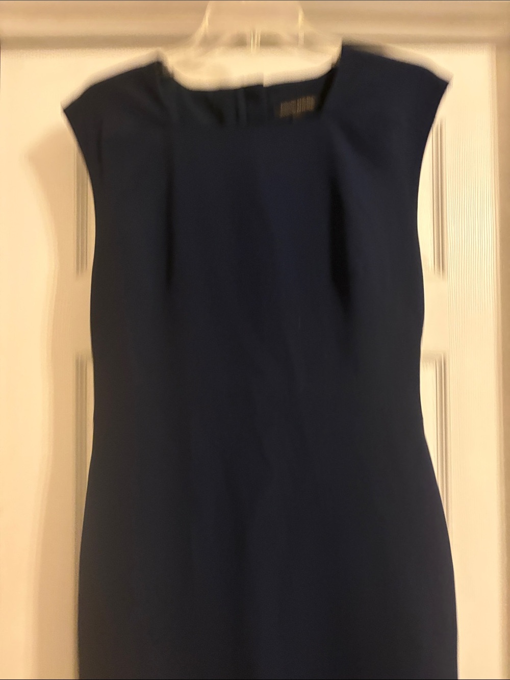 Banana Republic Navy Midi Sheath Dress - Picture 3 of 11